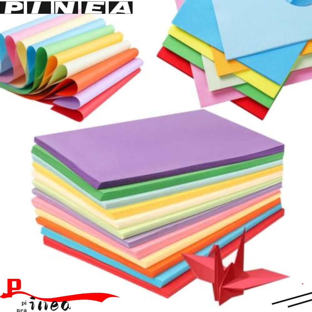 Nanas 100Pcs Kertas Copy A4 Berwarna Beda Warna Anak Handmade Craft And Printing Paper