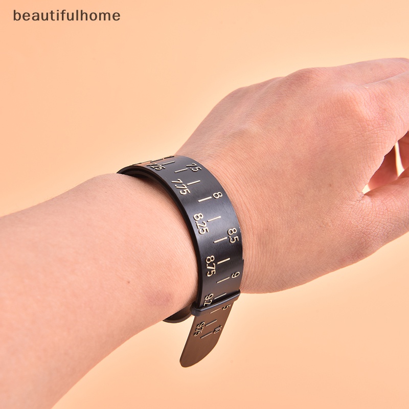 {beautifulhome} Jam Tangan Gelang Sizer ABS Plastik Gelang Pengukur Perhiasan Bangle Gauge.