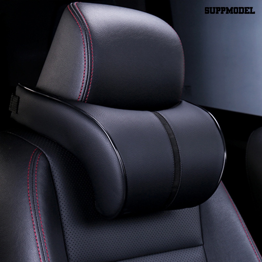 [SM] Adjustable Memory Cotton Car Headrest Neck Rest Protection Bantal Alas Duduk Bantal