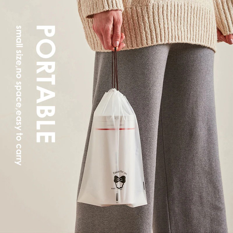 388 HATTIECS Portable Electric Kettle 500ml Water Boiler Stainless Steel