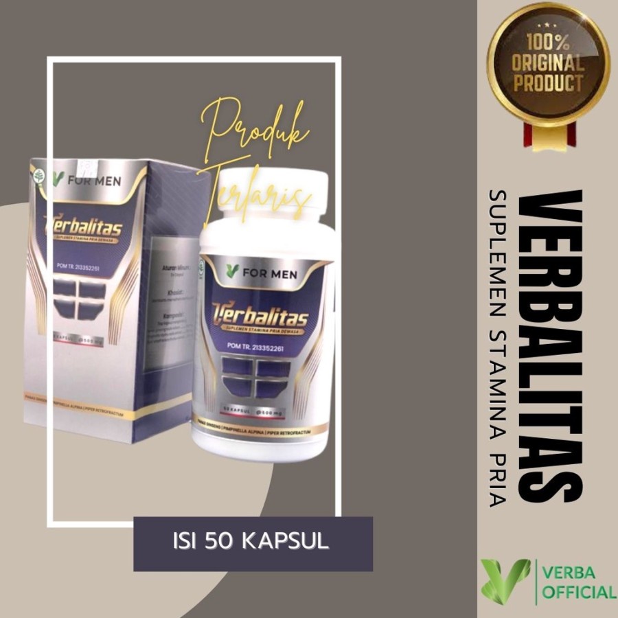 PROMO!! OBAT KUAT PRIA VERBALITAS Pembesar Pennis Obat Pembesar Ala_t Vital Pria