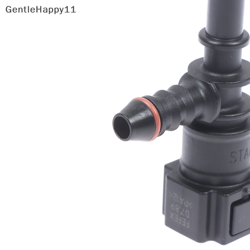 Gentlehappy 7.89 ID6 Auto Car Fuel Line Bundy Tee Selang Coupler Nylon Motor Hose Coupler id