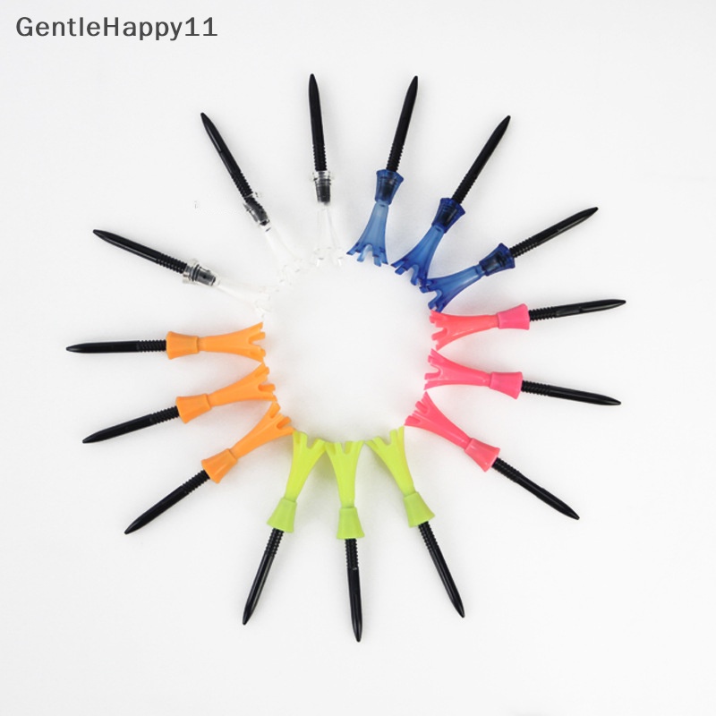 Gentlehappy 4pcs ​Tee Golf Adjustable Tinggi Golf Plastik Crown Tee Holder Set id