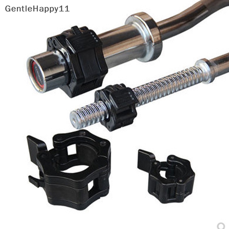 Gentlehappy 50mm Spinlock Barbel Collars Quick Release Barbell Clamp Weight Bar Clips Untuk Latihan Angkat Berat Dan Kekuatan id