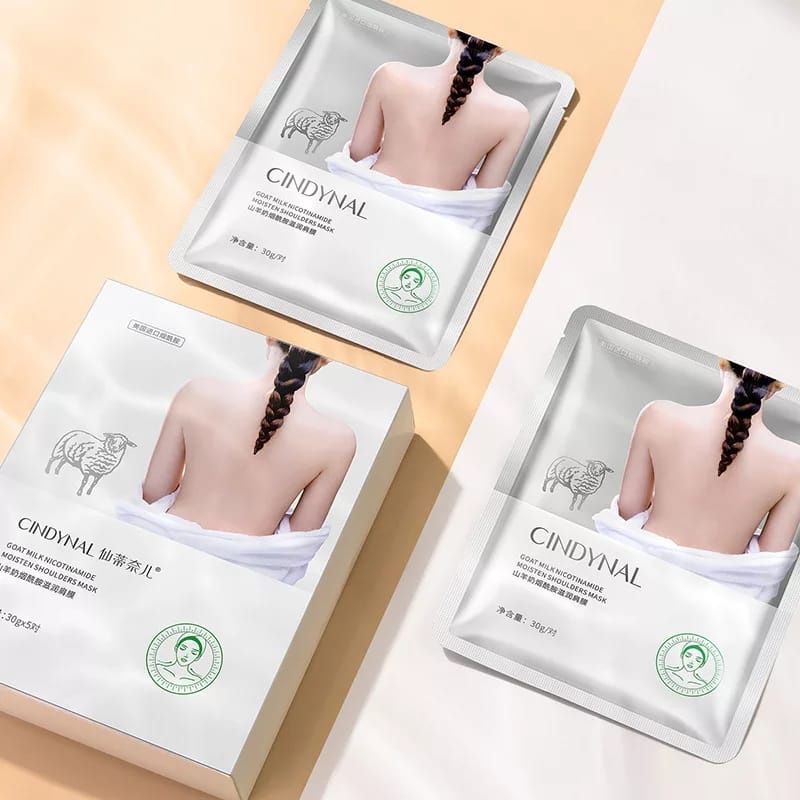 (COD) Cindynal Masker Pemutih Pencerah Punggung Bahu Tubuh Badan - Goat Milk
