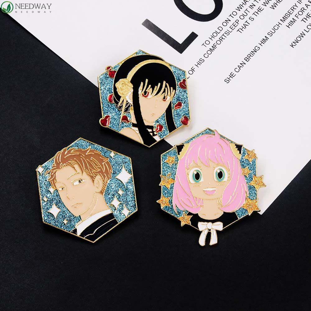 NEEDWAY Anime Gantungan Kunci Wanita Unisex Anime Cosplay Props Perhiasan Aksesoris Joel Menjuntai Anting