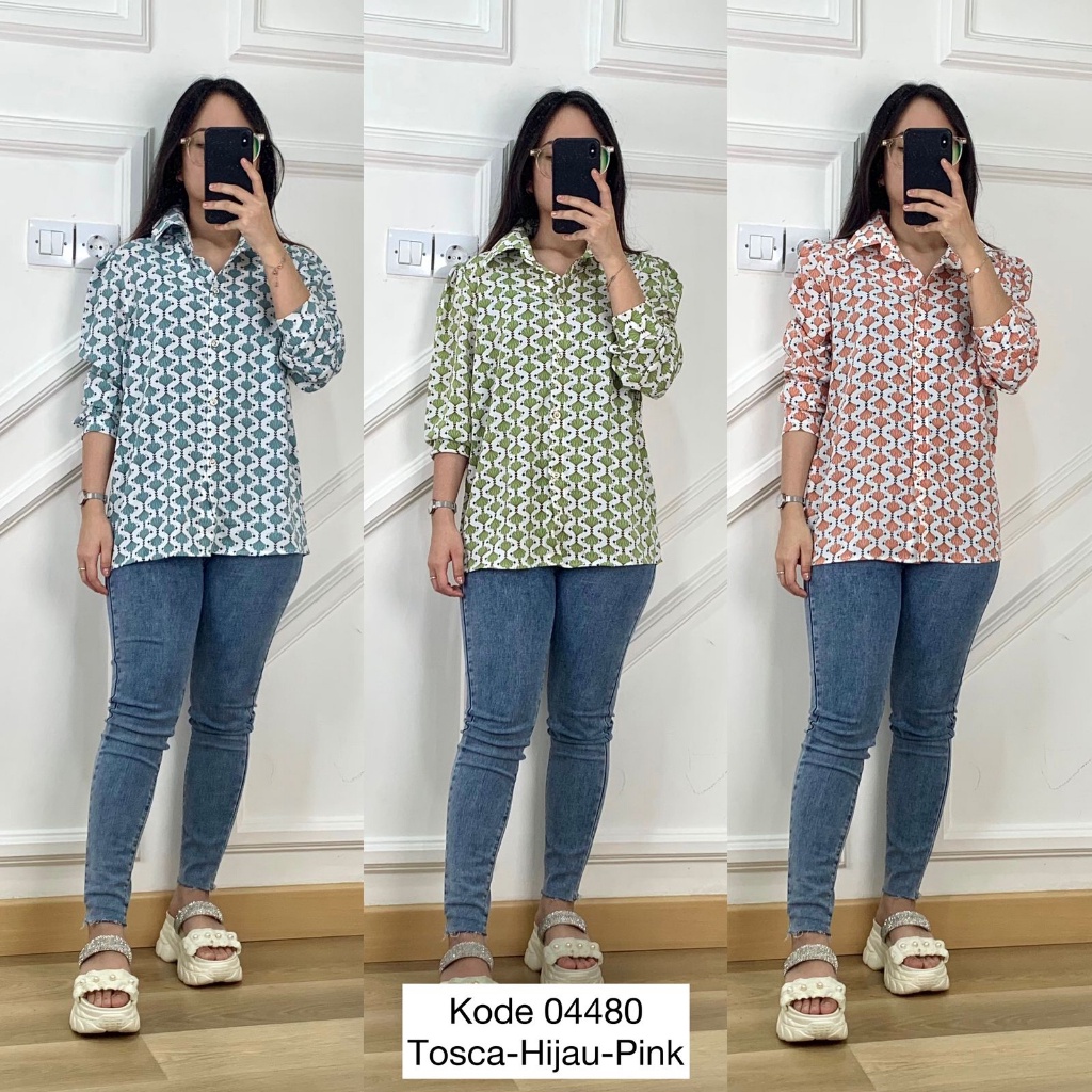 Kemeja Import Bangkok I Kemeja Bangkok Wanita I Atasan Kemeja Import Wanita