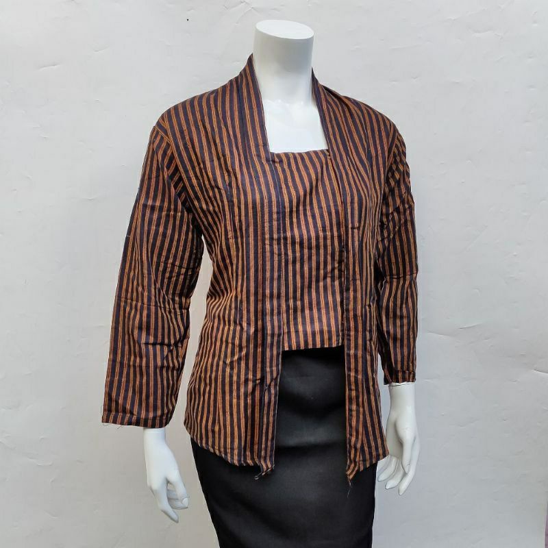 Kebaya dan Sorjan Surjan Lurik Wanita // Surjan Wanita Dewasa // Kebaya Surjan lurik // Baju Adat Ja