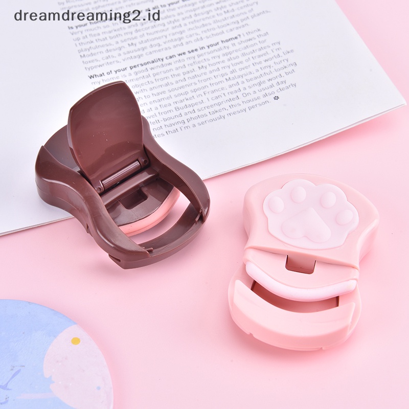 (drea) 1pcs Penjepit Bulu Mata Mini Portable Eye Lashes Curling Clip Makeup Alat Bulu Mata //