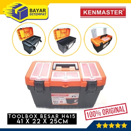 Kotak Perkakas KENMASTER H415 Toolbox Besar