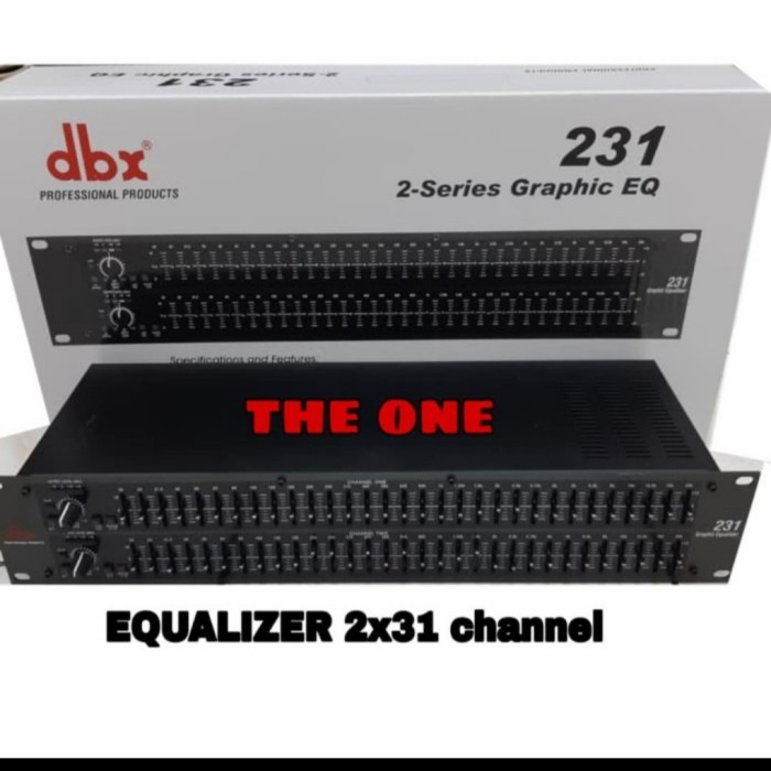 SALE equalizer dbx 231 sub / dbx 231 + subwoofer / dbx 231 subwoofer - DBX 231