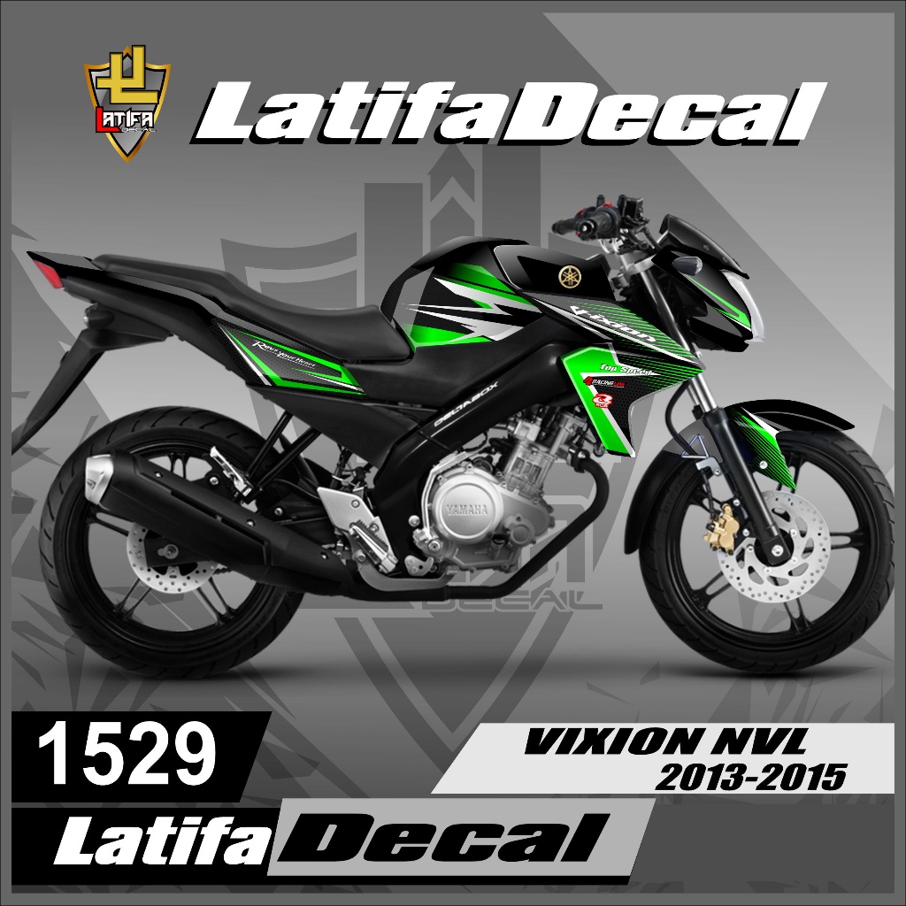 Sticker Skotlet COD - Aksesoris Sepeda Motor Decal Vixion NVL 2013-2015 Full Body Keren Stiker Vixio