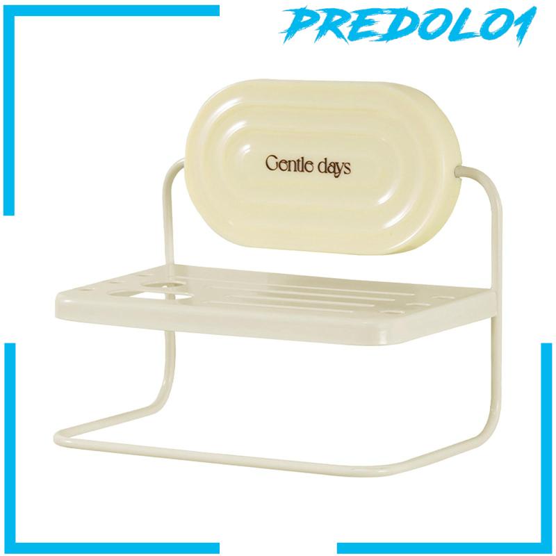 [Predolo1] Holder Hook Dinding Rak Besi Holder Krem