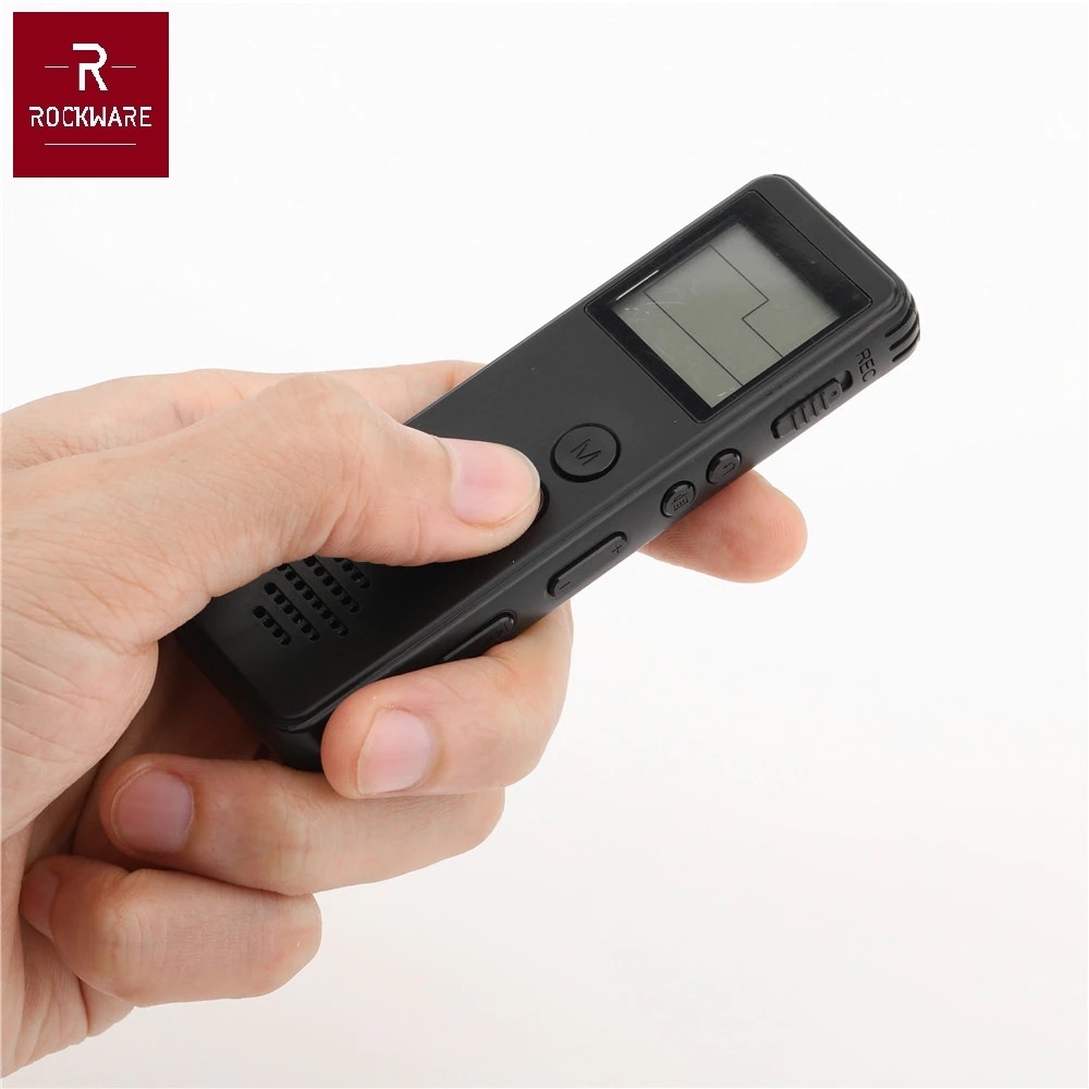 ROCKWARE RW-AVR04- Professional Audio Voice Recorder - Micro SD Slot