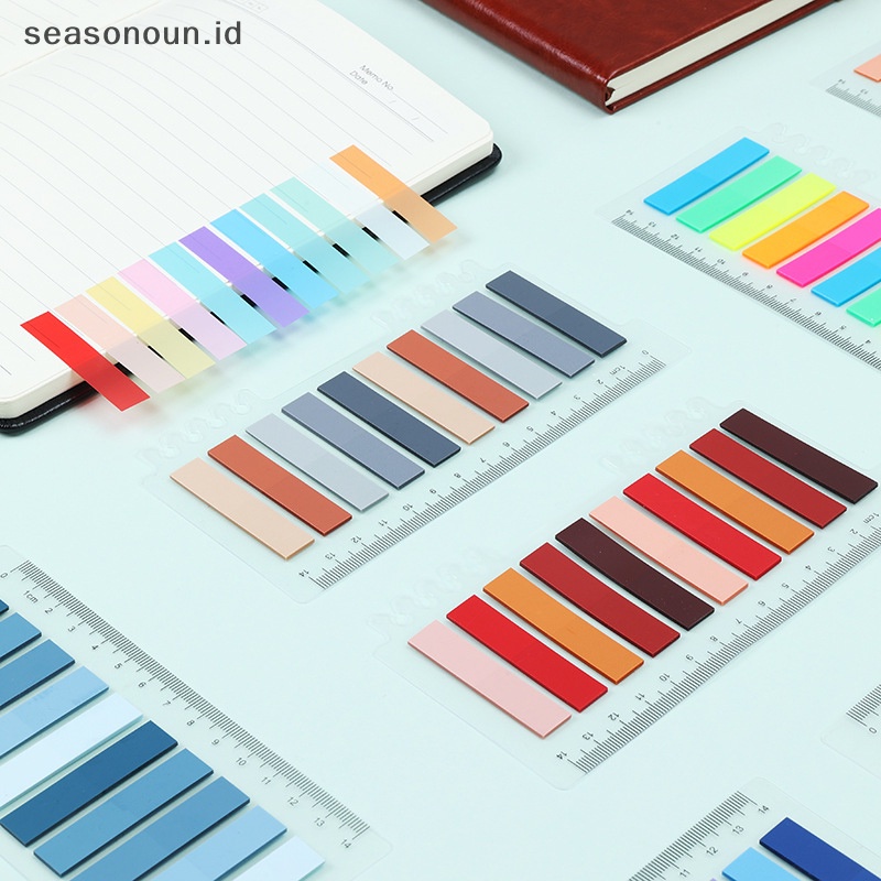 Alfineasonoun 200pcs alfinransparent alfinndex umakuote alfinaper alfinffice stapelchool suketupplies sukettopi kecil mustofasegi empat stapelluorescent suketticker alfintrip stapelticky galihote .