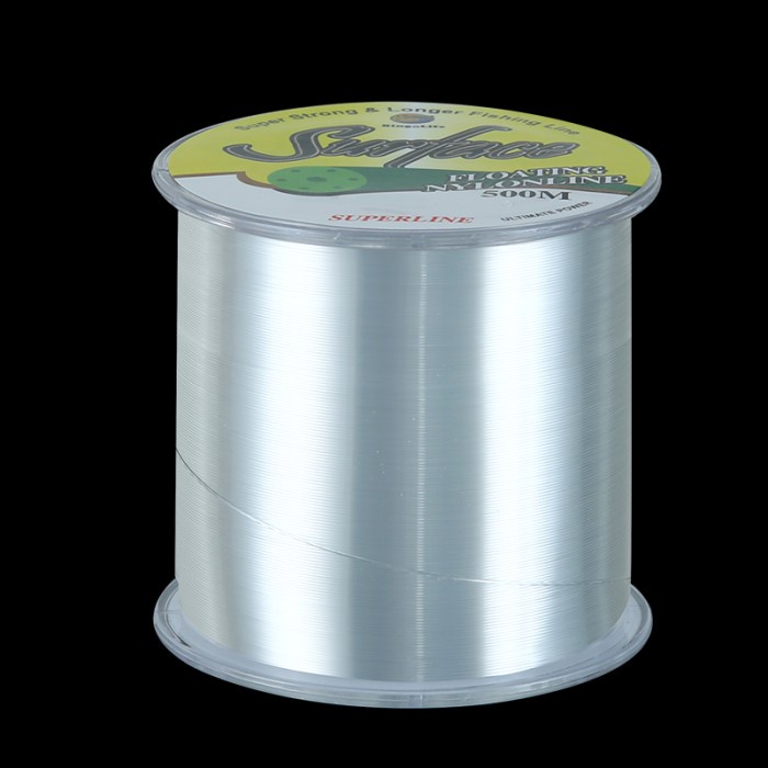 Bingolife 500m Jerman Senar Pancing Nilon Kuat Anti Keriting Senar Pan - Transparan 500M, 1#0.165mm2