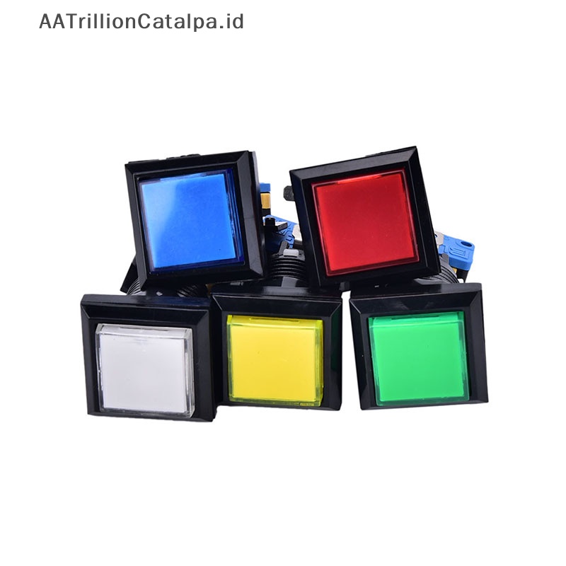 Mesin game kotak 33mm kaiwarillion naomatalpa 33mm tombol tekan arcade marocco illuminated push button