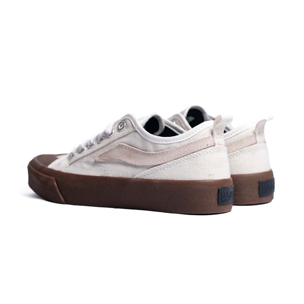 SABA Veron Off White Gum - Sepatu Sneakers Casual Pria Wanita