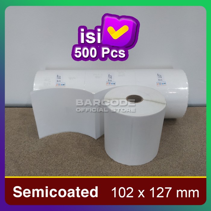 

LABEL BARCODE 102 X 127 MM 1 LINE GAP CORE 1" ( STANDARD RESI JNE ) PST79