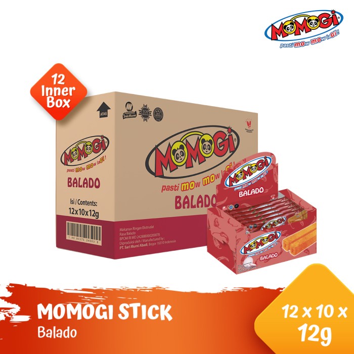 

Momogi Stick Balado 12gr (1 Karton @ 12 Box)