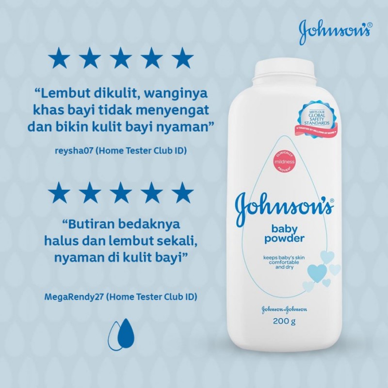 Johnson Baby Powder Bedak Bayi - 200 gr