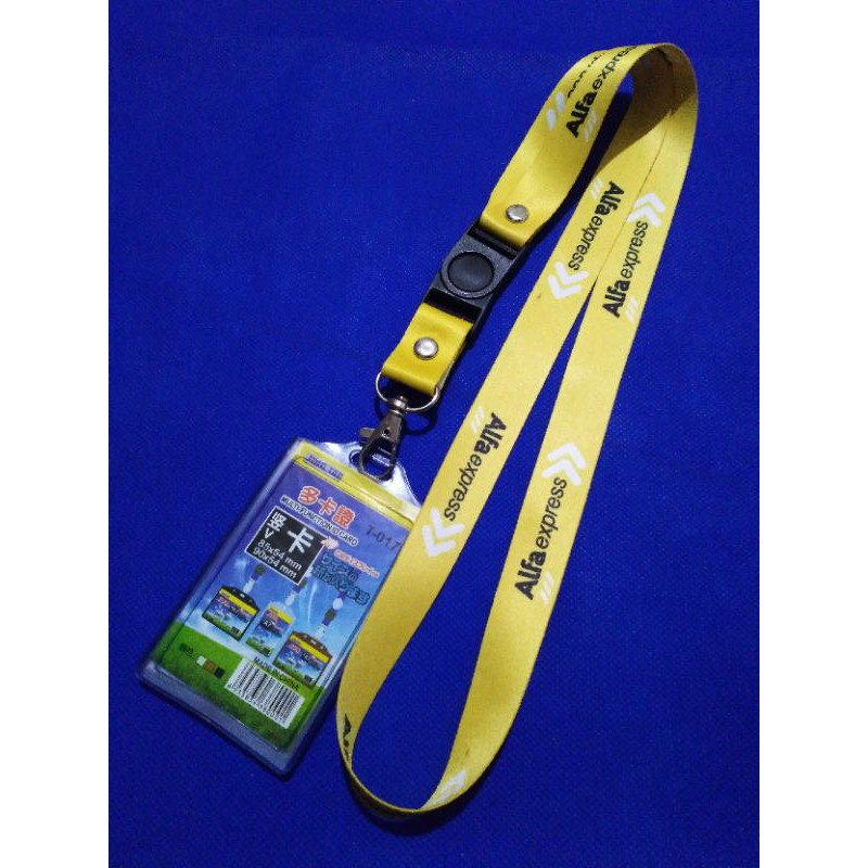 

LANYARD/TALI ID CARD"ALFA EXPRESS"BISA SATUAN-READY STOCK