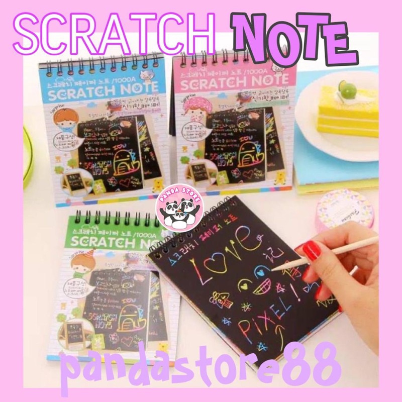 

Scratch Notes Magic/Mini Buku gambar ajaib