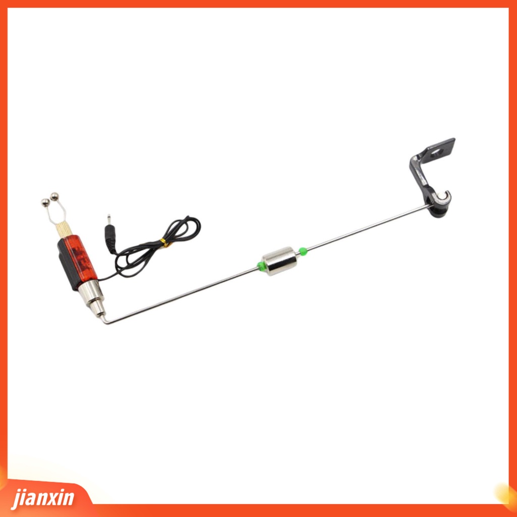 (In Stock) Alarm Gigit Pancing Kekuatan Tinggi Tahan Air Indikator Sinyal Sensitif Alarm Pancing Logam LED Indikator Gigit Pancing Laut
