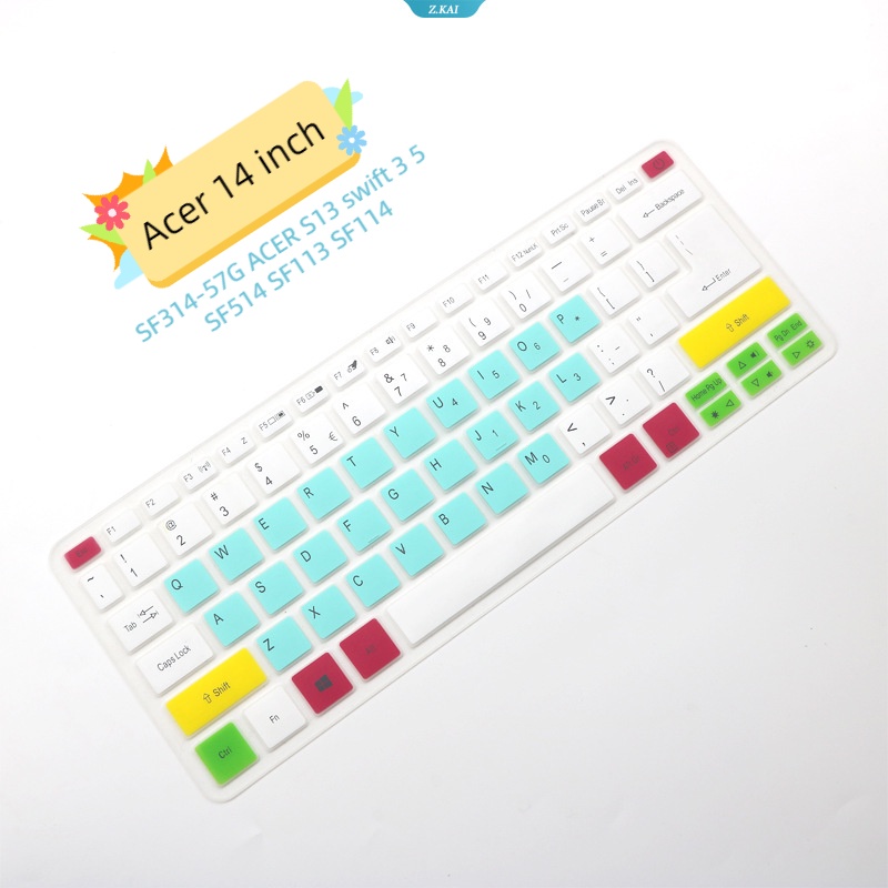 Cover Keyboard ASUS 14inch Komputer Untuk SF314-57G ACER S13 Swift 3 5 SF514 SF113 SF114 Lembut Dan Nyaman Pelindung Kulit Film TPU Clear Film Silicone Cover [ZK].