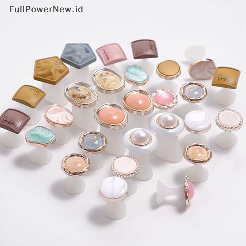 Power 8Pcs Nail Art Toe Separator Silikon Pemisah Jari Kaki Gel Finger Toe Spreade ID