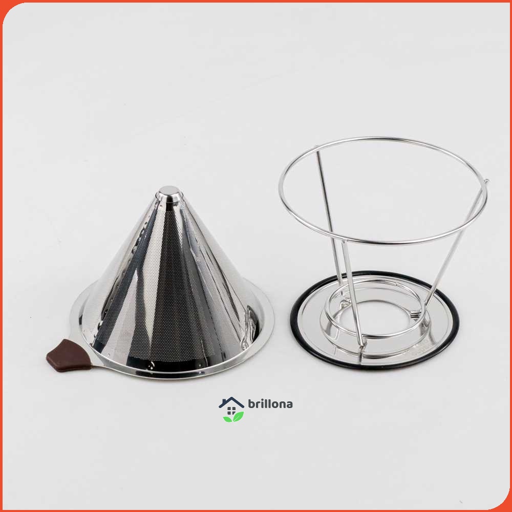 One Two Cups Filter Penyaring Kopi V60 Double Layer Large - F-412