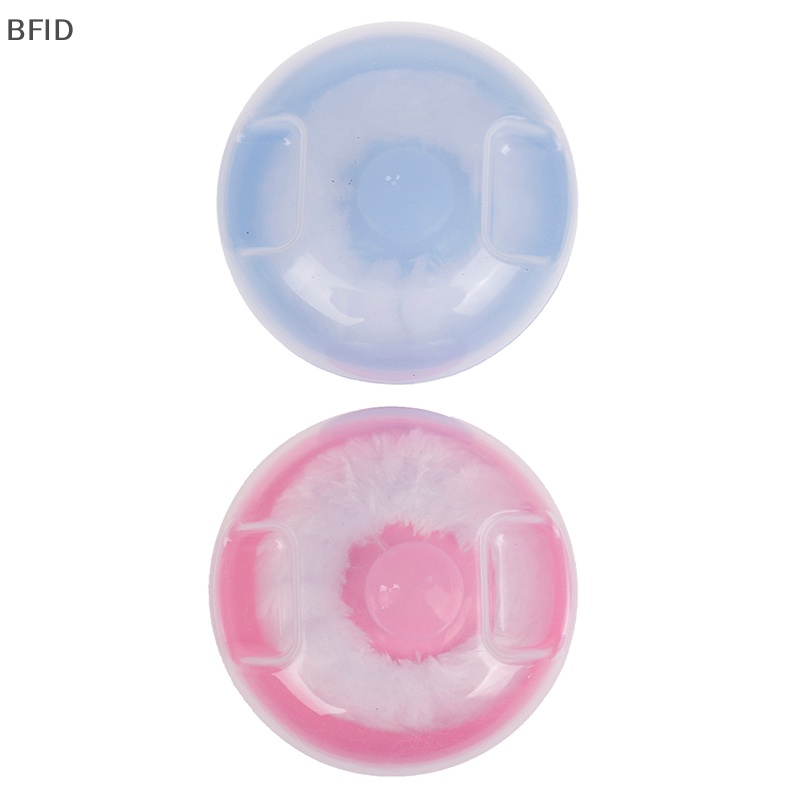 [BFID] 1pcs Lucu Bayi Lembut Wajah Tubuh Kosmetik Puff Talcum Sponge Box Case Wadah [ID]