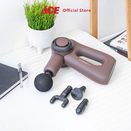 Ace Lexata Alat Pijat Folding Brushless Powerful Massage Gun Gun Massager Alat Pijat Tubuh Alat Kesehatan-4