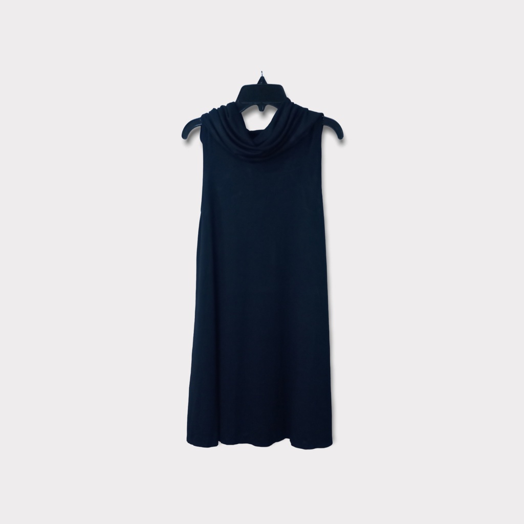 Abercrombie - Dress Lekbong Polos Warna Hitam