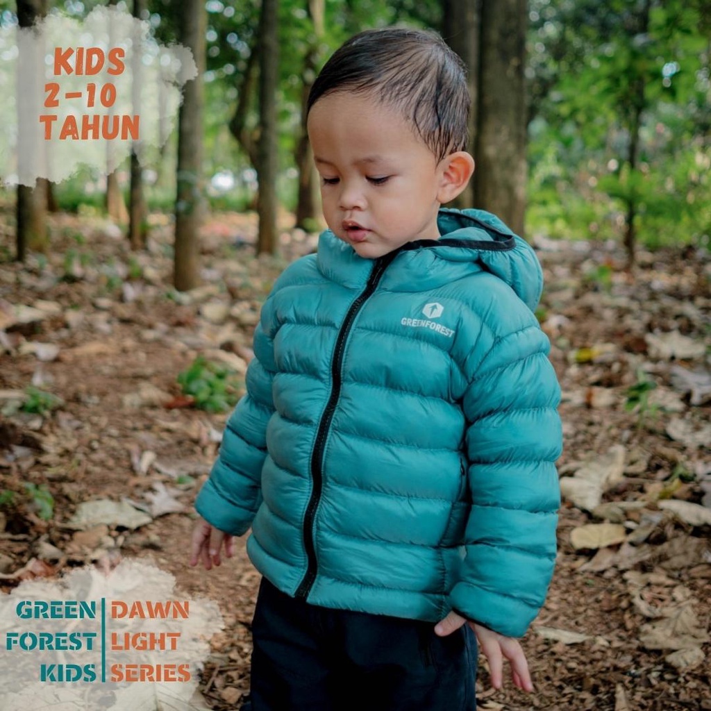 jaket  gunung anak  jaket motor anak jaket anak jaket Greenforest Dawnlight Jaket Puffer Synthetic D