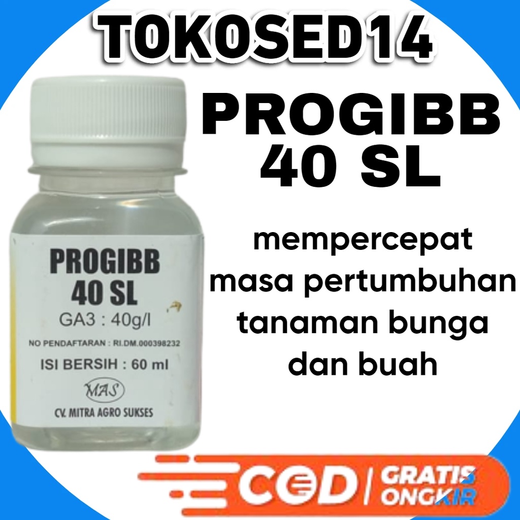 Progibb zpt pemacu pertumbuhan tanaman ga3 zat pengatur tumbuh cair progib