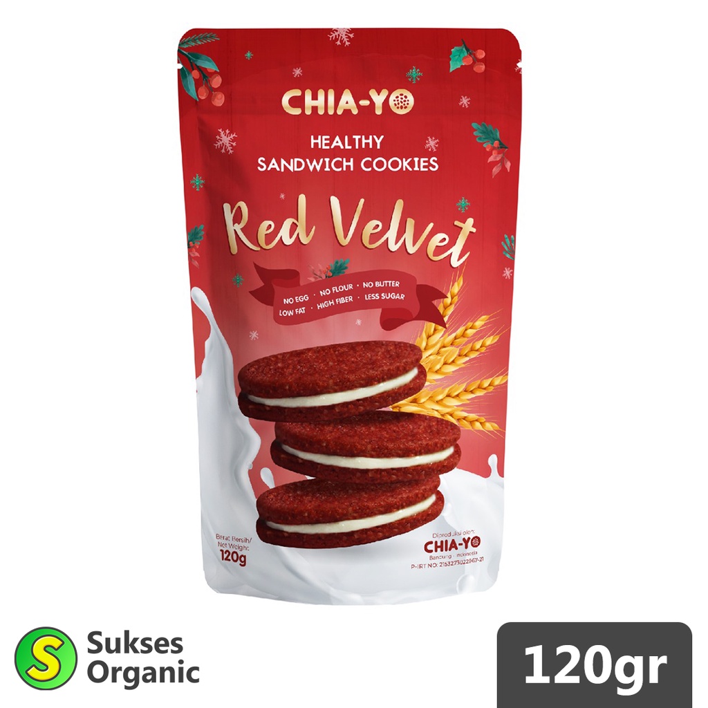 

Sandwich Cookies RED VELVET Chiayo