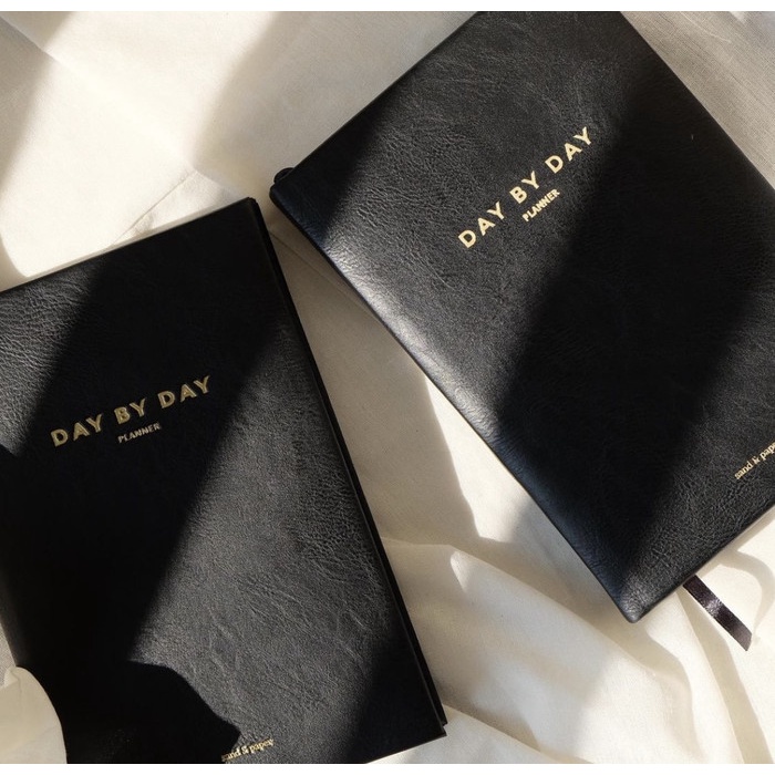 

✨BISA COD✨ -Day By Day Journal - Black