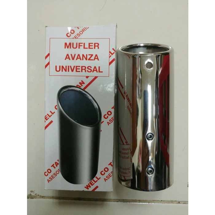 muffler ujung knalpot buntut knalpot avanza lama