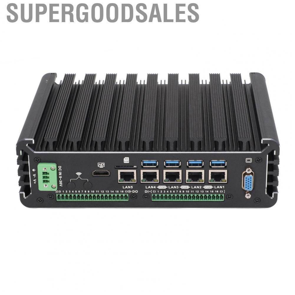 Supergoodsales IBOX 603 Industrial  POE Technology Fanless 4 Channel Gigabit New