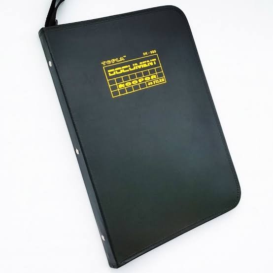 

[DD] TOPLA DK888 DOCUMENT KEEPER DISPLAY BOOK MAP KULIT RESLETING - 60