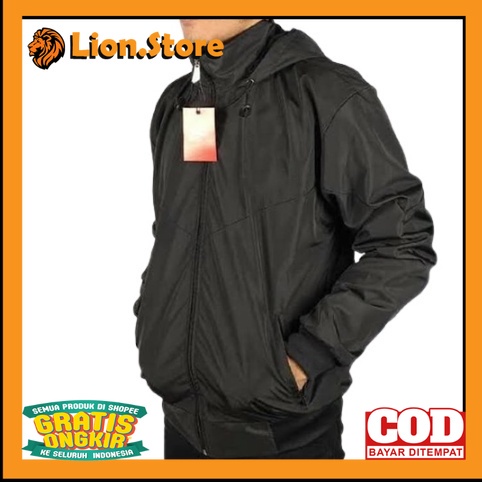 PARASUT JAKET OUTFIT KEREN TRENDY /INDO - Jaket Parasut Polos Olahraga Sporty Jogging | Jacket Olahr