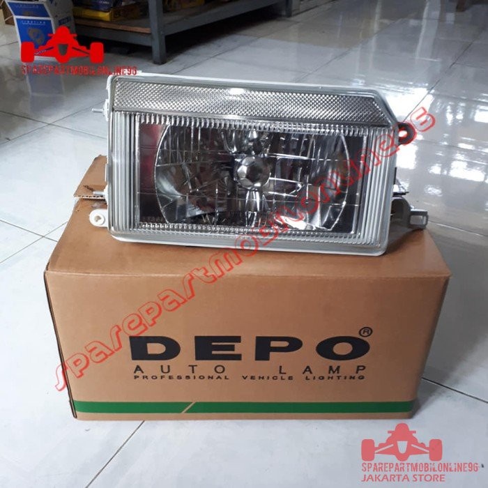 Head Lamp Lampu Depan Toyota Kijang KF Grand Kristal DEPO