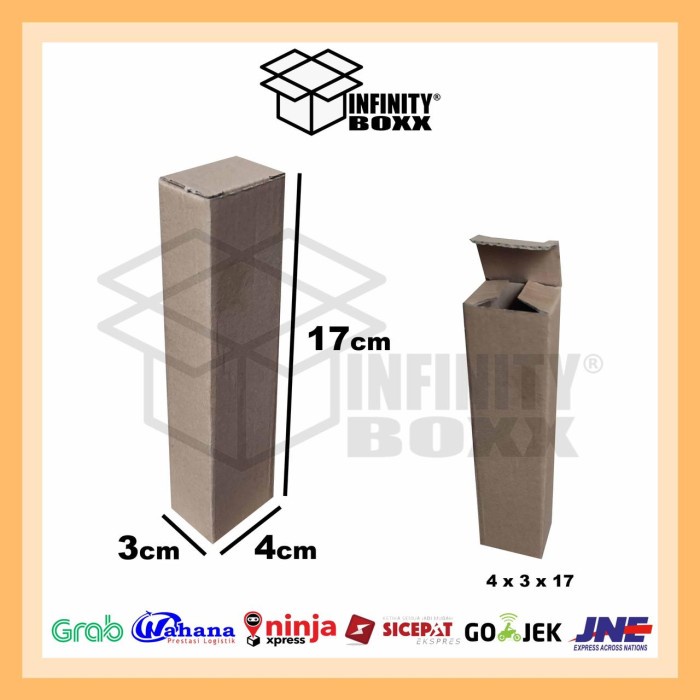 

kotak kardus pizza box die cut ukuran 4X3X17