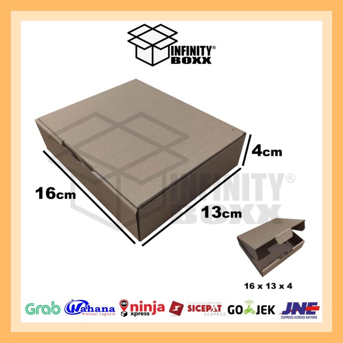 

kotak kardus pizza box die cut ukuran 16x13x4
