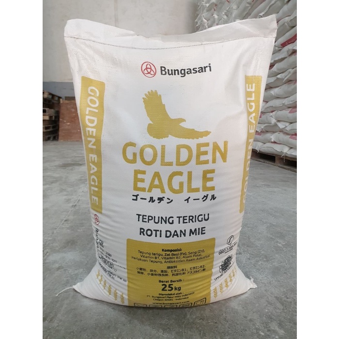 

GODEN EAGE Tepung Terigu untuk Roti & Mie 25 KG
