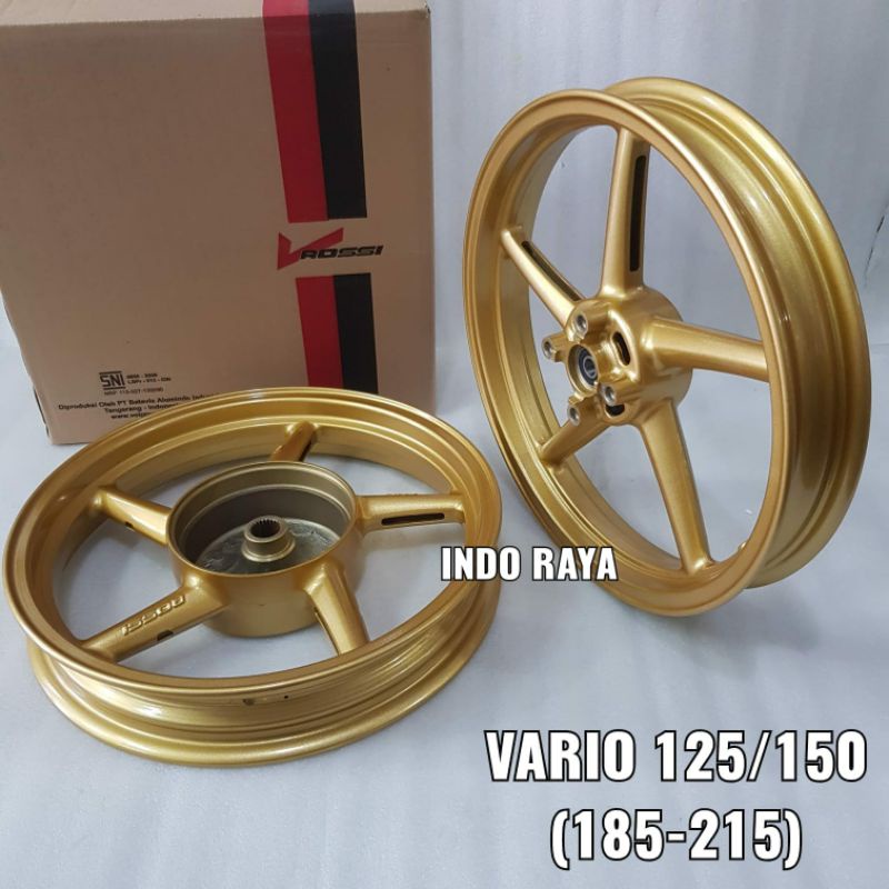 Velg pelek racing SANCA model Rcb Satria fu Jupiter mx old mx double disc Jup fizr vario beat scoopy