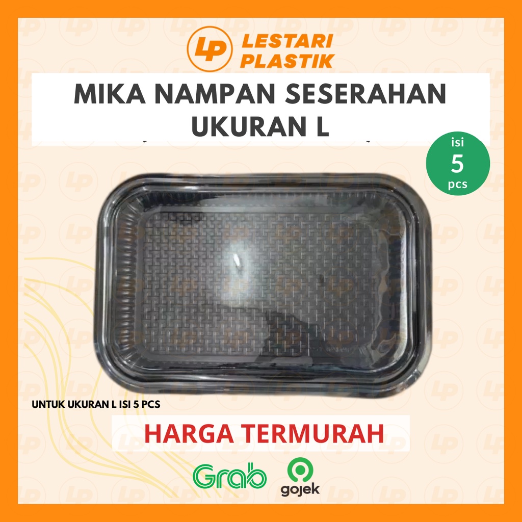 [TERMURAH] Kotak Mika / Nampan Seserahan / Nampan Kue / Nampan plastik seserahan / Mika plastik sese