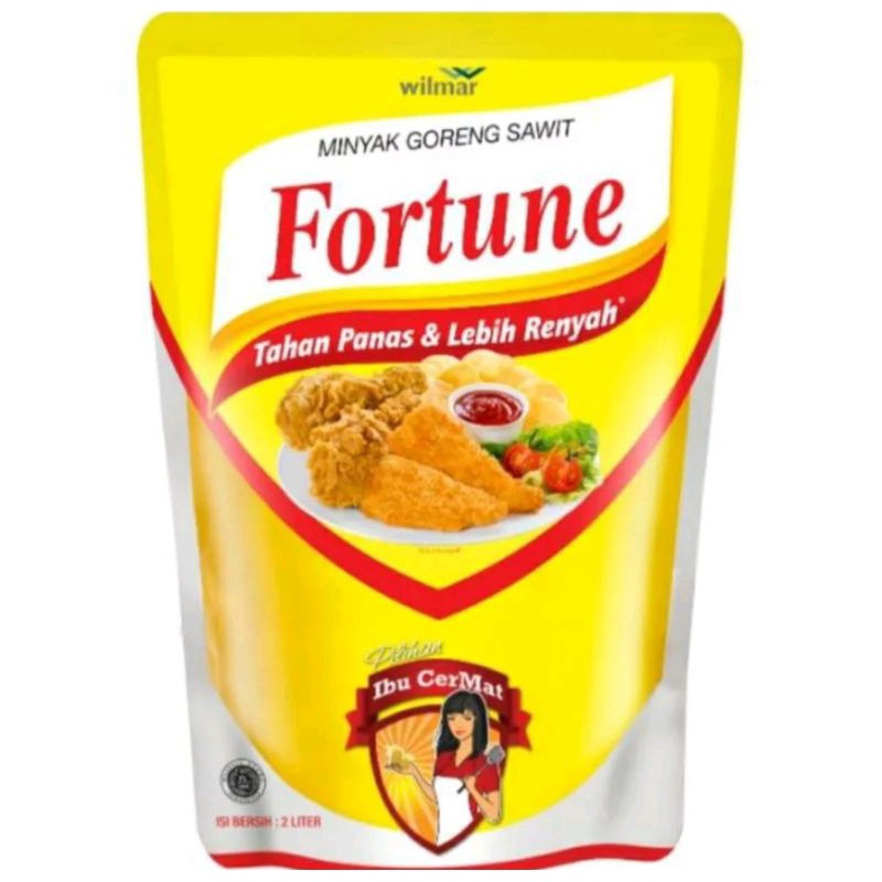 

Minyak Goreng FORTUNE 2 LITER Kemasan Refill Minyak Sawit