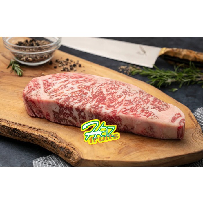 

Ryou Striploin Beef Steak 7 pcs / 160 gram - Premium Beef ±1.12 KG
